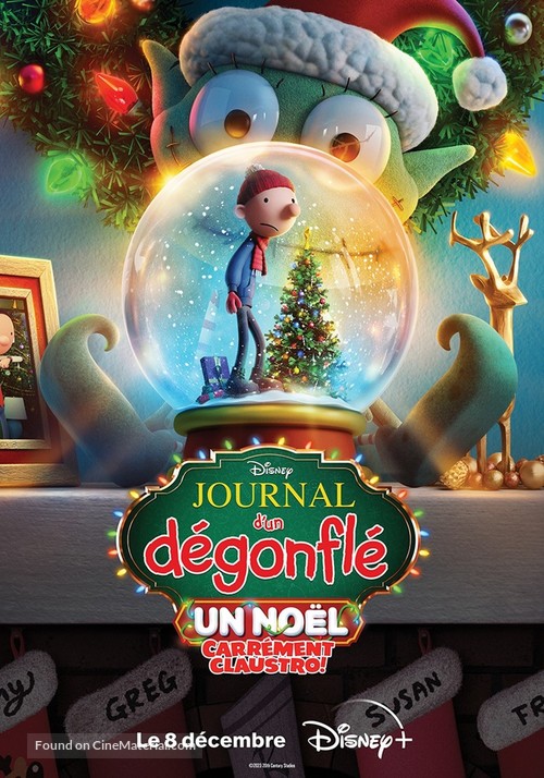 Diary of a Wimpy Kid Christmas: Cabin Fever - French Movie Poster