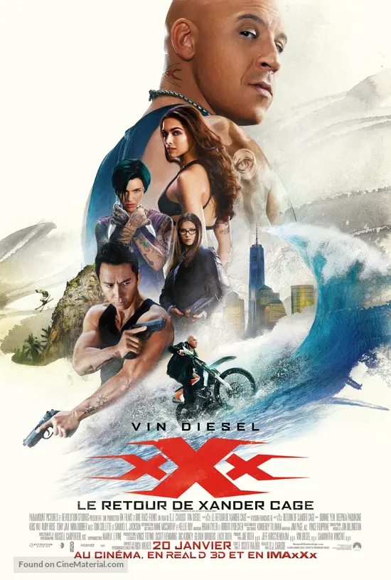 xXx: Return of Xander Cage - Canadian Movie Poster