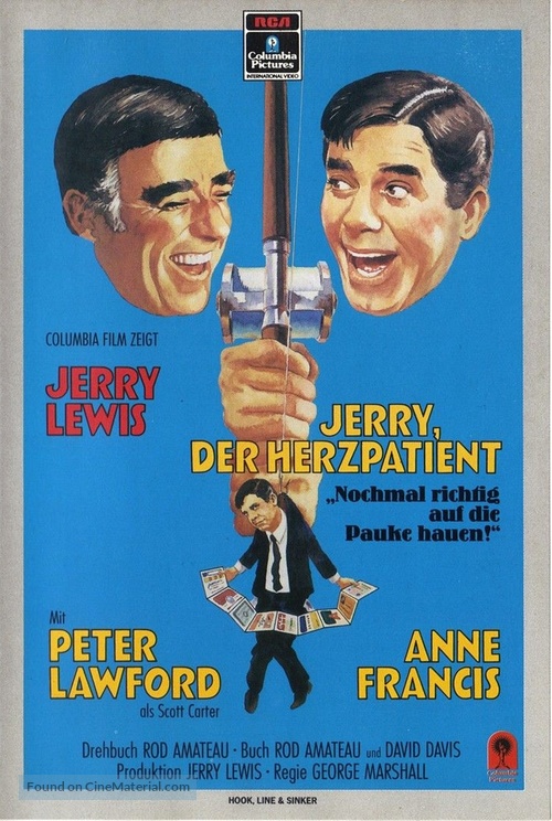 Hook, Line &amp; Sinker - German VHS movie cover