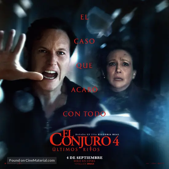 The Conjuring: Last Rites - Mexican Movie Poster