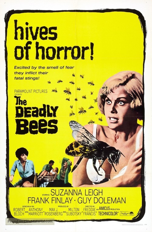 The Deadly Bees - Movie Poster