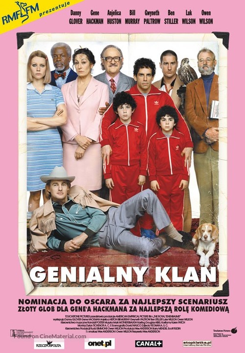 The Royal Tenenbaums - Polish Movie Poster