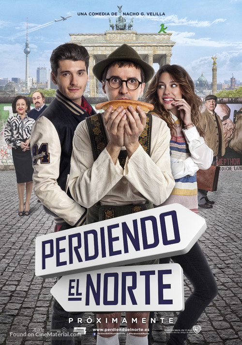 Perdiendo el norte - Spanish Movie Poster