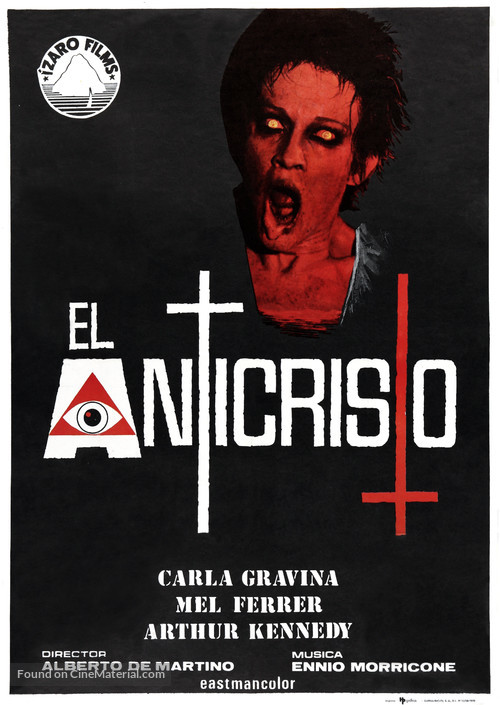 L&#039;anticristo - Spanish Movie Poster
