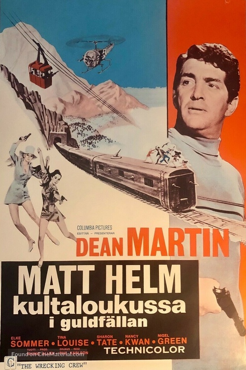 The Wrecking Crew - Finnish Movie Poster