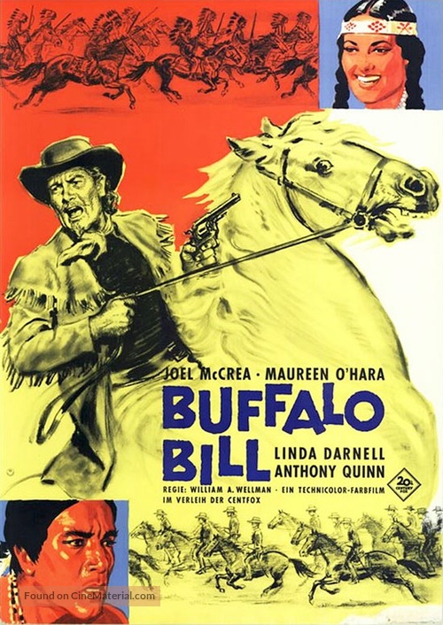 Buffalo Bill - German Movie Poster
