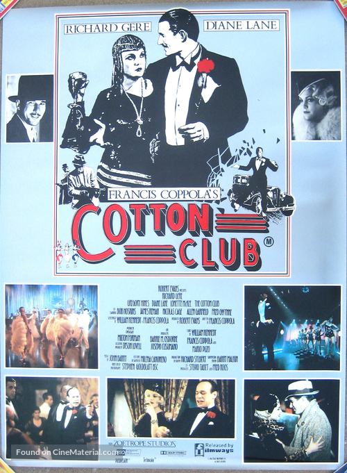 The Cotton Club - Australian Movie Poster