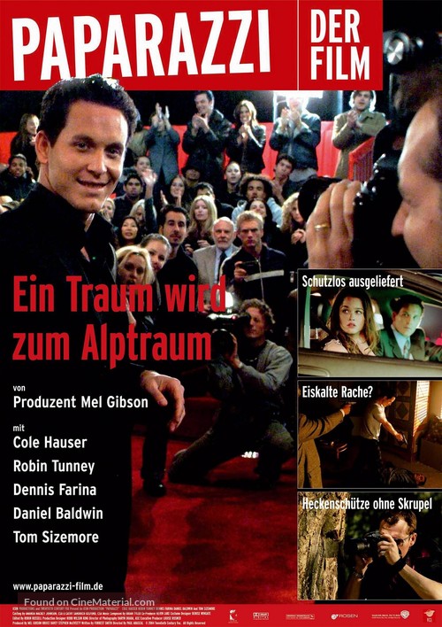 Paparazzi - German Movie Poster