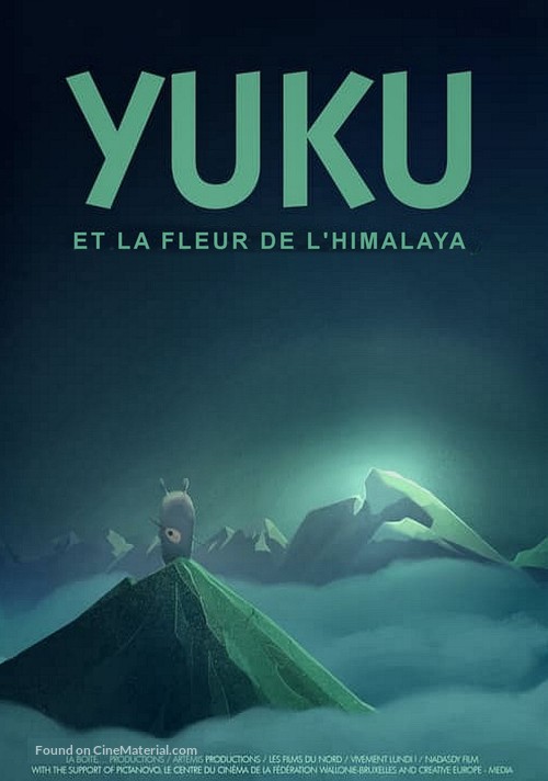 Yuku et la fleur d&#039;Himalaya - French Movie Poster