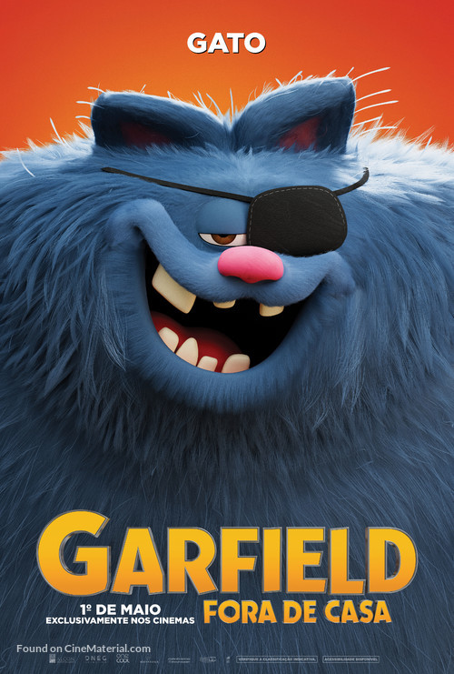 The Garfield Movie - Brazilian Movie Poster