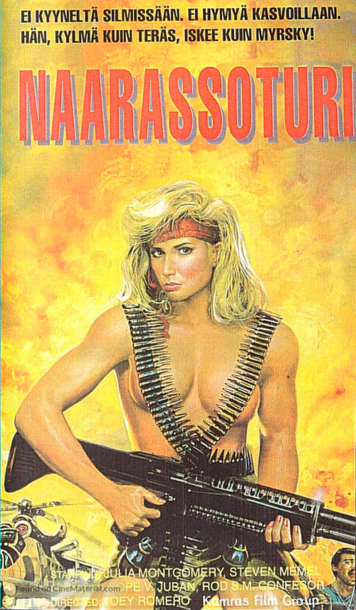 Savage Justice - Finnish VHS movie cover