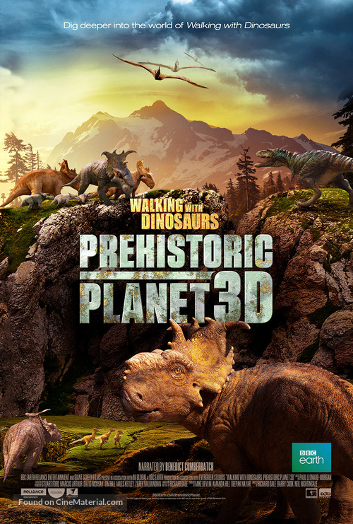 Walking with Dinosaurs: Prehistoric Planet - British Movie Poster