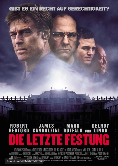 The Last Castle - German Movie Poster