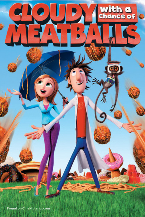 Cloudy with a Chance of Meatballs - DVD movie cover