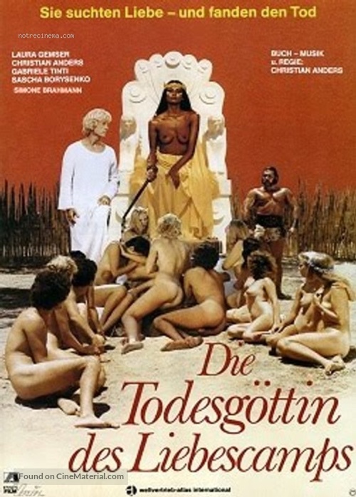 Die Todesg&ouml;ttin des Liebescamps - German Movie Poster