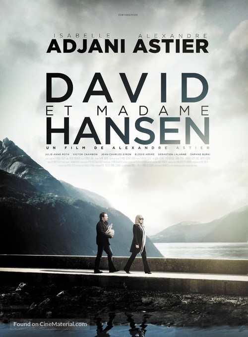 David et Madame Hansen - French Movie Poster