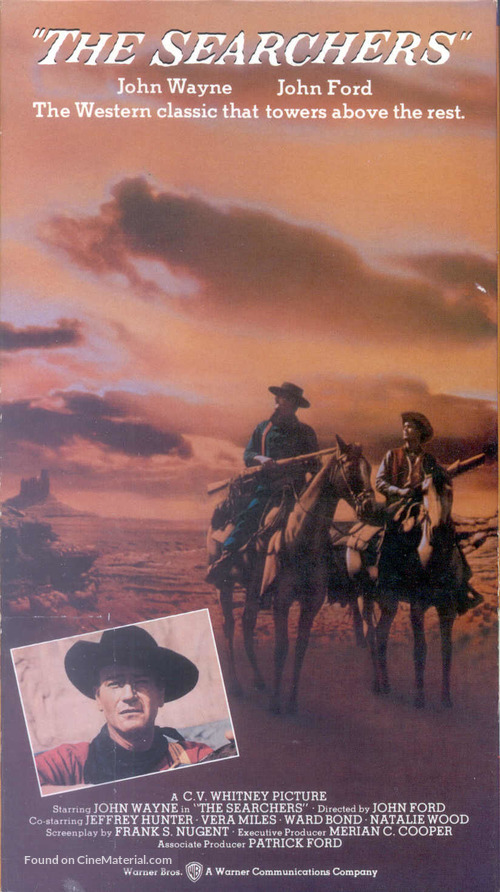 The Searchers - VHS movie cover
