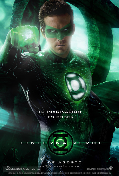Green Lantern - Argentinian Movie Poster