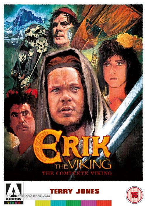 Erik the Viking - British DVD movie cover