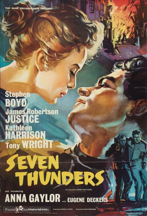 Seven Thunders - British Movie Poster