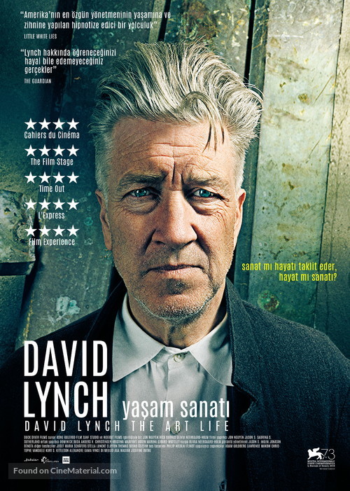 David Lynch The Art Life - Turkish Movie Poster