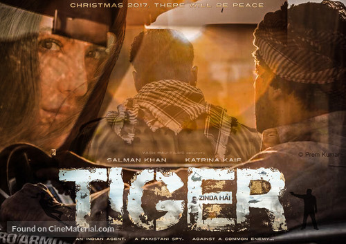 Tiger Zinda Hai - Indian Movie Poster