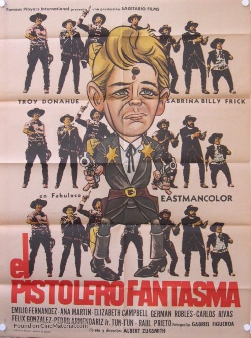 The Phantom Gunslinger - Mexican Movie Poster
