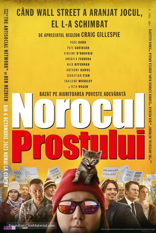 Dumb Money - Romanian Movie Poster