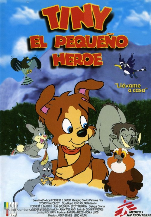 Tiny Heroes - Spanish DVD movie cover