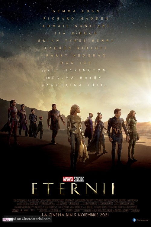 Eternals - Romanian Movie Poster
