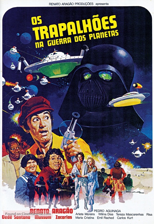 Os Trapalh&otilde;es na Guerra dos Planetas - Brazilian Movie Poster