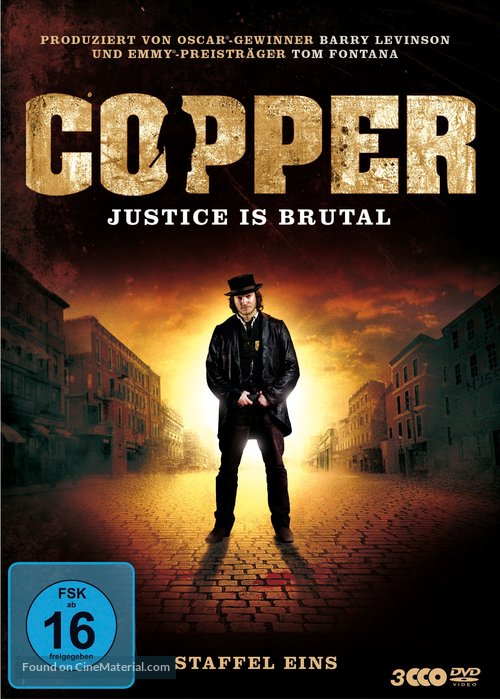 &quot;Copper&quot; - German DVD movie cover