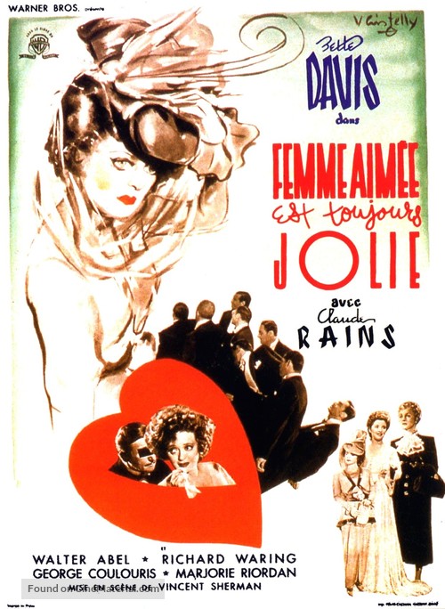 Mr. Skeffington - French Movie Poster