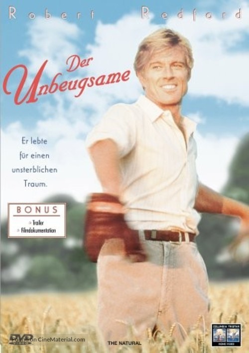 The Natural - German DVD movie cover