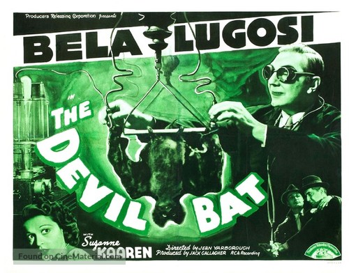 The Devil Bat - Movie Poster