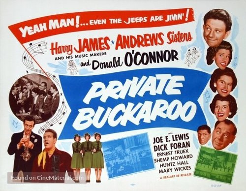 Private Buckaroo - Movie Poster