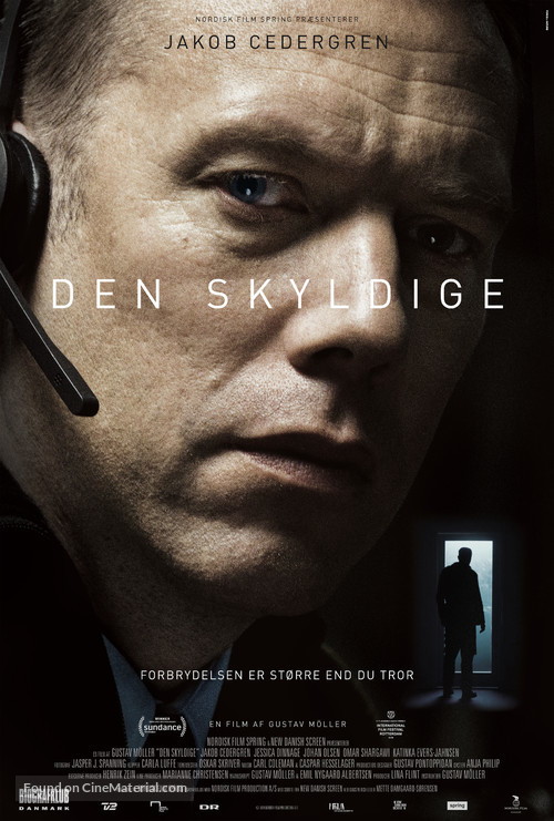 Den skyldige - Danish Movie Poster
