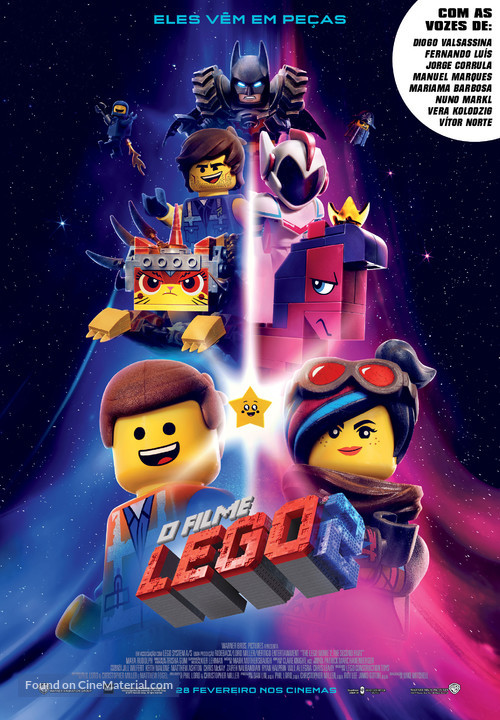 The Lego Movie 2: The Second Part - Portuguese Movie Poster