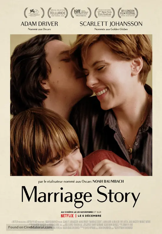 Marriage Story - Swiss Movie Poster