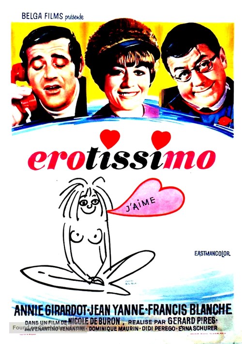 Erotissimo - Belgian Movie Poster