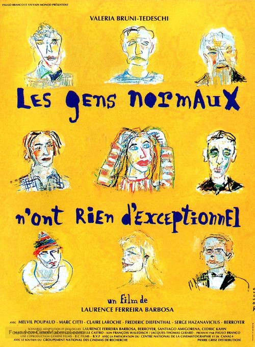 Les gens normaux n&#039;ont rien d&#039;exceptionnel - French Movie Poster