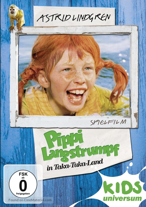 &quot;Pippi L&aring;ngstrump&quot; - German DVD movie cover