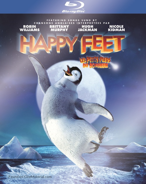Happy Feet - Canadian Blu-Ray movie cover