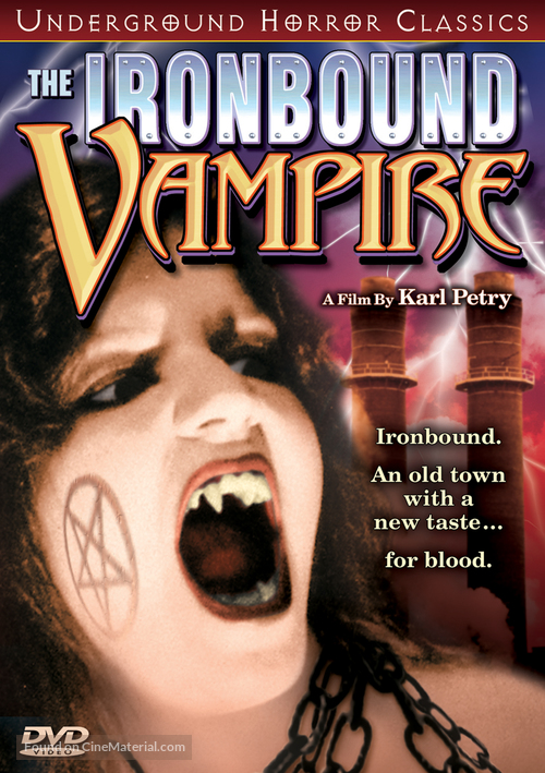 The Ironbound Vampire - DVD movie cover