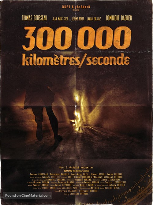 300 000 Kilom&egrave;tres/Seconde - French Movie Poster