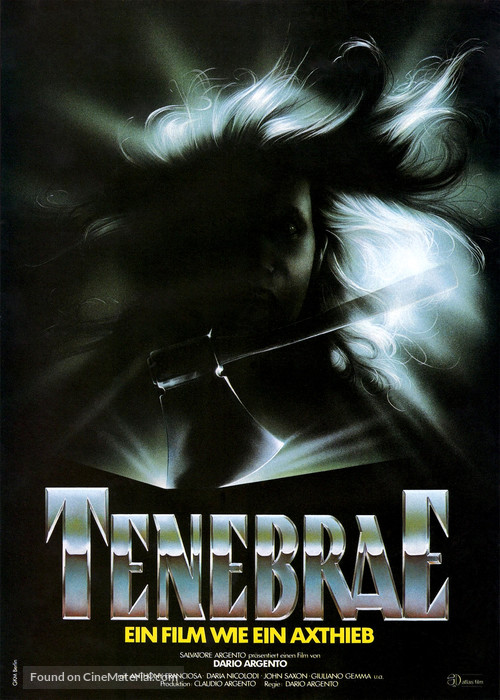 Tenebre - German Movie Poster