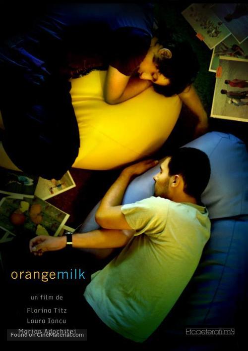 Orange/Milk - Romanian Movie Poster