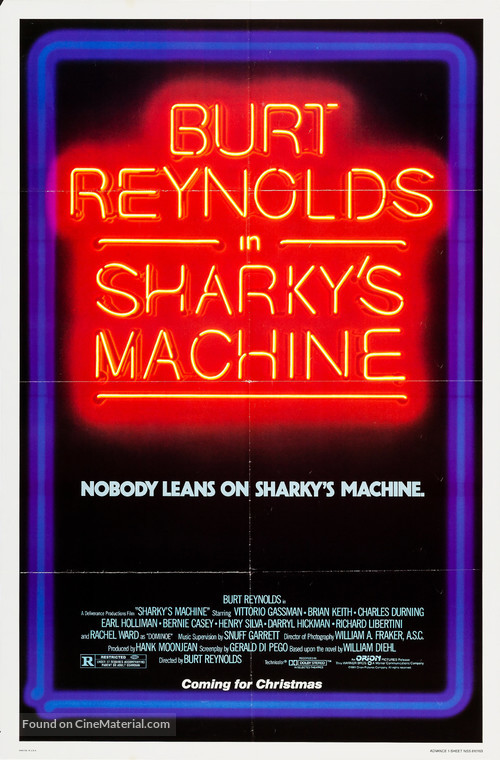 Sharky&#039;s Machine - Movie Poster