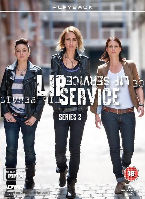 &quot;Lip Service&quot; - British DVD movie cover