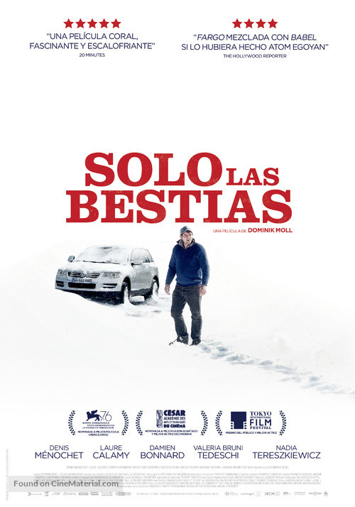 Seules les b&ecirc;tes - Spanish Movie Poster